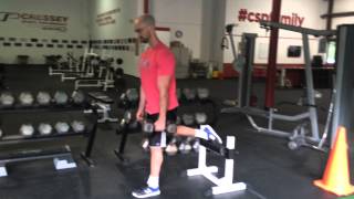 Bulgarian Split Squat to RDL