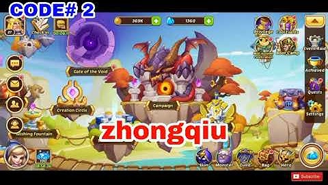 New 4 Idle Heroes Codes _ Idle Heroes Redeem Codes 2021 [Exchange Package]Exhaust_Live