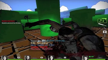 Left 4 Dead 2: Left 4 Mario custom map with Emma, Vianka, and Vienna! part 1