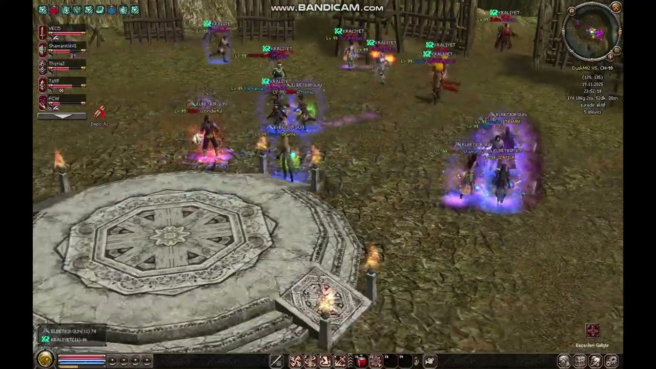 Dusk mt2 wslik lonca savaşı ELBETBIRGUN VS KRALIYET- Fairplay maç