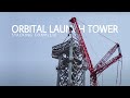 SpaceX Starship Heavy Orbital Launch Tower Stacking Almost Complete - Exclusive Footage
