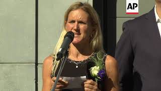 Murdered UK MP Cox has square named after her in Brussels
