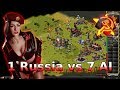 Red Alert 2 - Soviet Russia In The House - 7 vs 1 + Superweapons