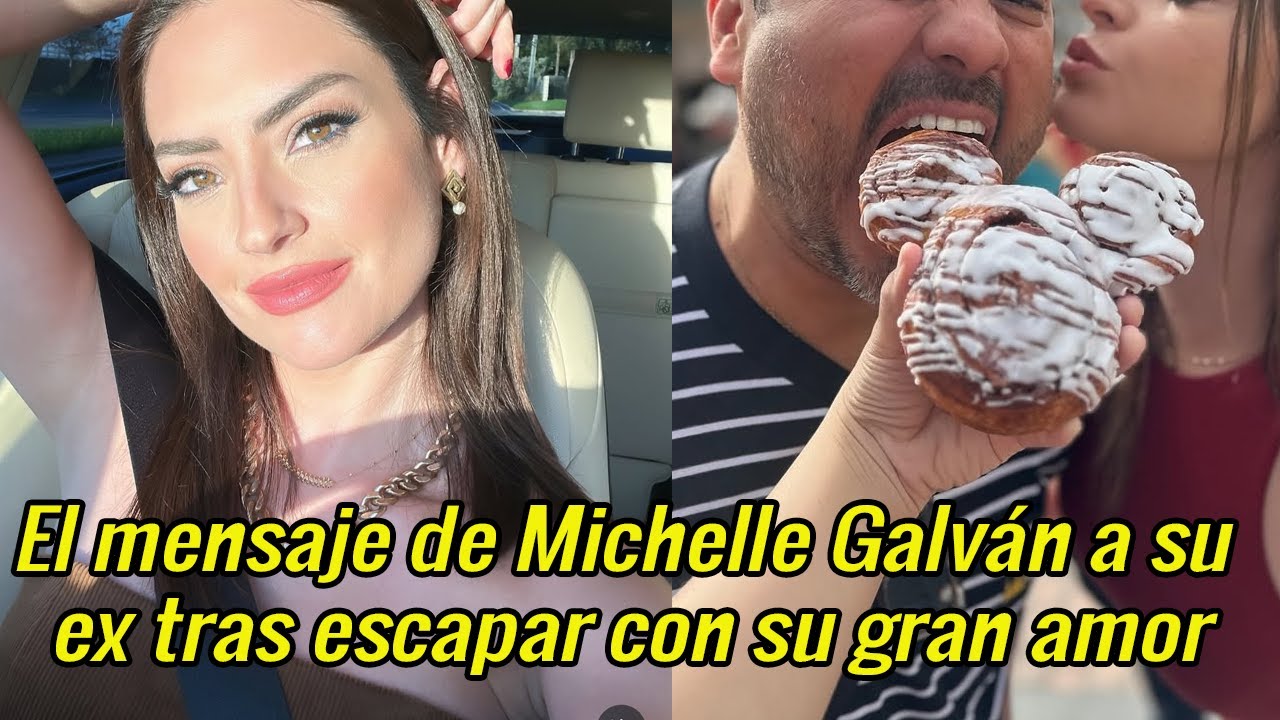Michelle Galván de Primer Impacto reacciona a la escapada de su ex con ...