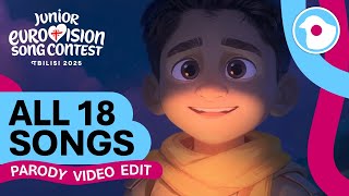 Junior Eurovision 2025 but with parodies nobody asked for