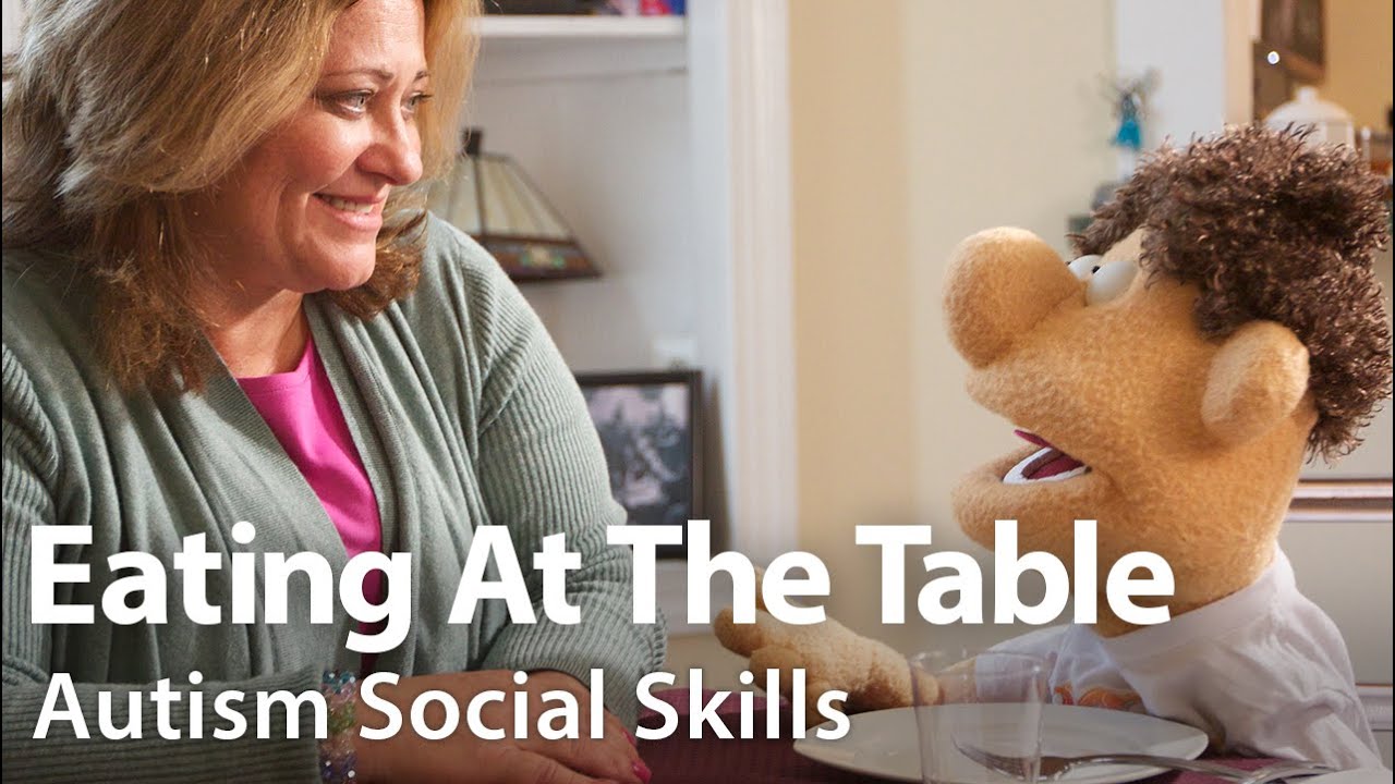 Eating at the Table/Autism Social Skills Video - YouTube
