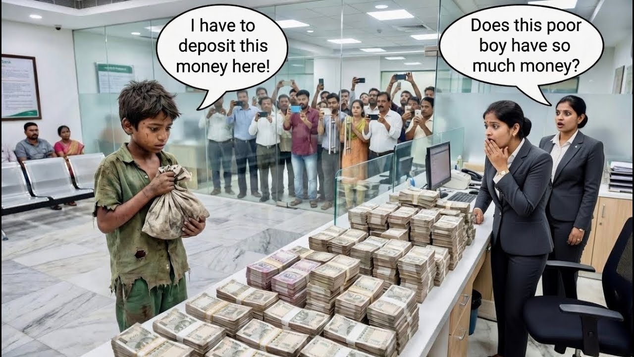 A Poor Garbage Collector Walked into a Bank… What Happened Next Is Unbelievable