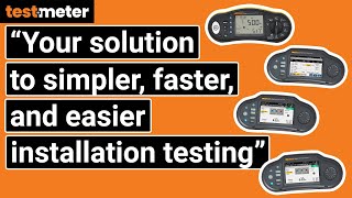 Fluke 1670 Series Multifunction Installation Testers