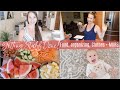 Charcuterie Obsessed!  Organizing Baby Clothes + Haul + Dessert Cook With Me!  Getting Stuff Done!