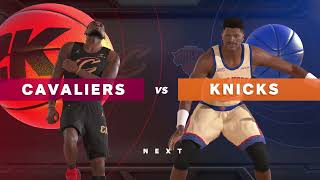 Celebrity NBA PLAYOFFS RD2 G2 | Bron Kyrie & Current CLE(user) @ Ewing Melo & Current NYK Wealth