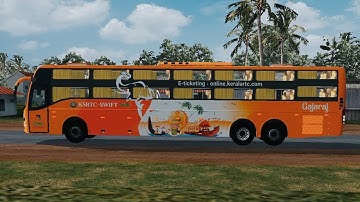 KSRTC SWIFT GAJARAJA Bus Mod In Bus Simulator Indonesia - Bussid Bus Mod - Bussid Car Mod - Bussid