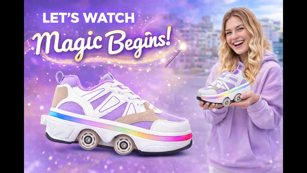 These Roller Shoes Are INSANE 😱 | Walk, Roll & Fly in Style