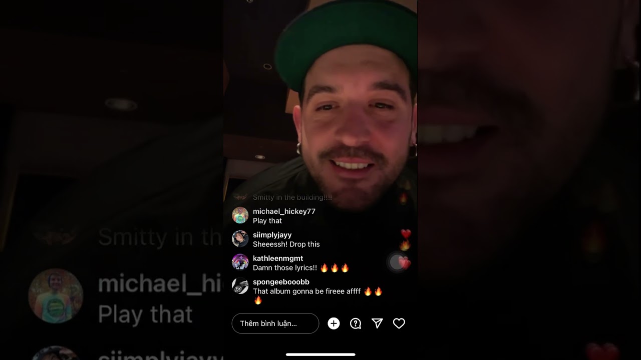 G-Eazy lives on Instagram at 5:30PM PST 2/28/2023 with some unreleased songs.