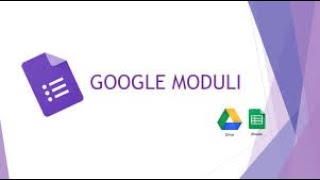 Moduli Google per rilevazione statistica