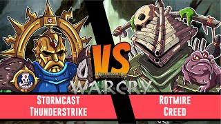 Age of Sigmar Warcry Battle Report: Stormcast Thunderstrike vs Rotmire Creed