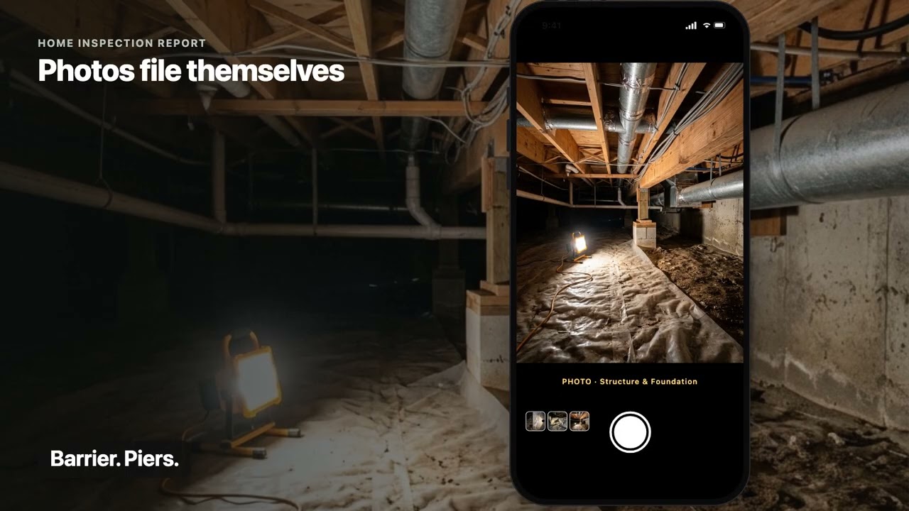 Crawl Space Inspection by Voice — Full Walkthrough, No Typing