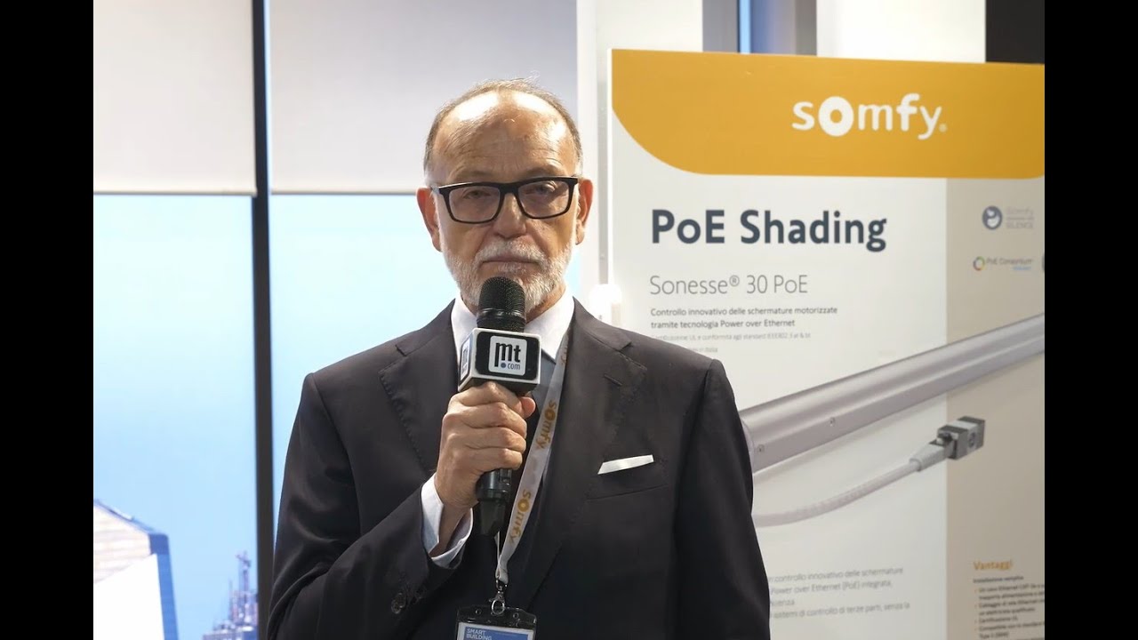 SOMFY a Smart Building Expo ’25: intervista a Roberto Mezzalira