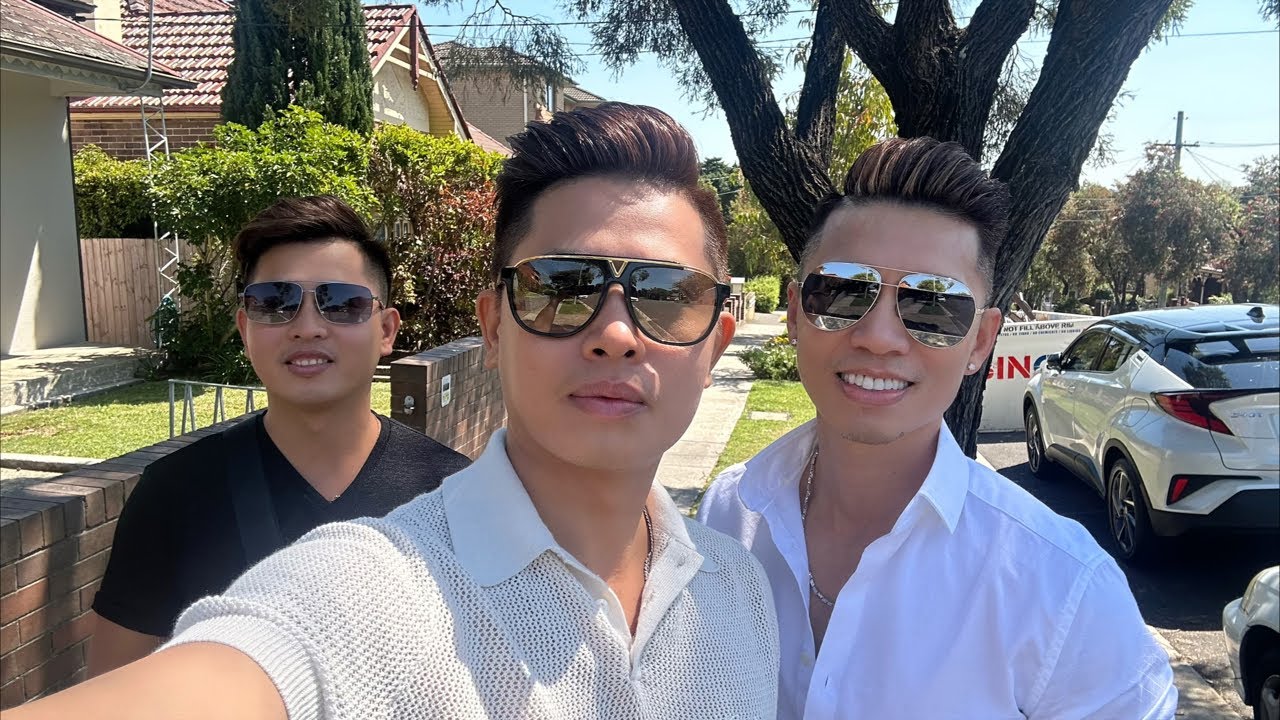 Thành Viên - Vũ Điệp - Thế Vũ Lên dạo Phố Sydney Australia