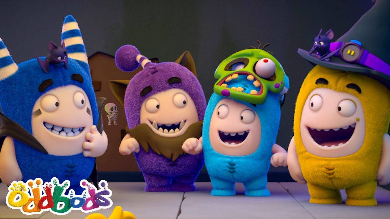 Pogo's Scary Halloween Party | Oddbods | Monster Cartoon for Kids