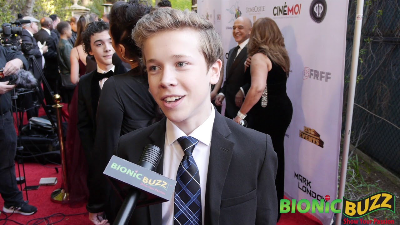 Blaze Freeman Interview at Cinémoi Oscar Party Benefiting Children United Nations
