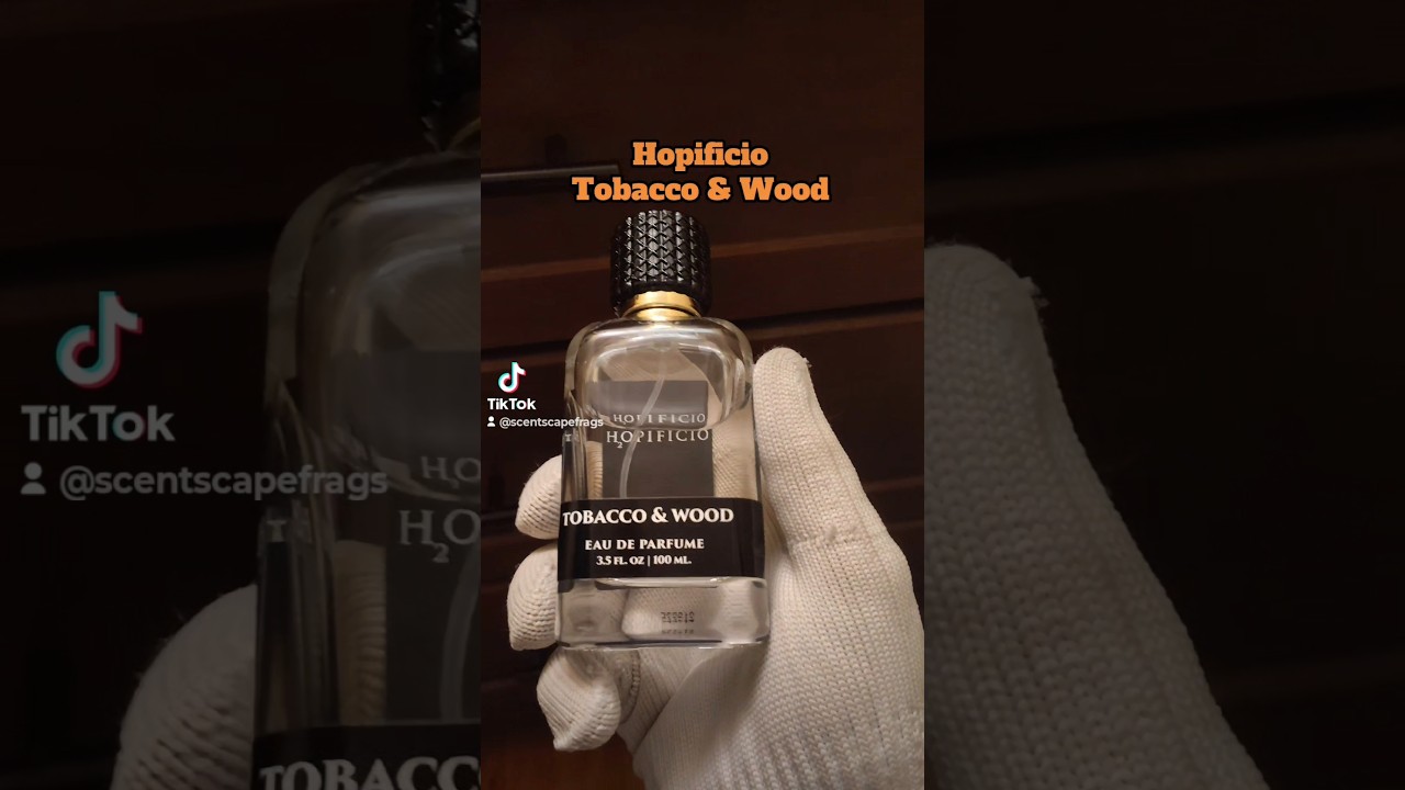 hopificio tobacco and leather Hopificio Tobacco & Wood – Gentleman's Signature Scent 👔
