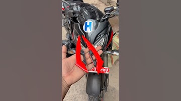Universal side wing spoilers😱Pulsar ns200 #shorts
