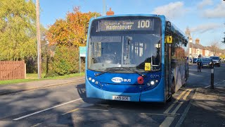 Metrobus Adl Enviro200 6775 Yy15 Gck Route 100