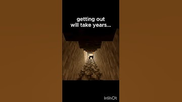 When Your Pickaxe Breaks at the Worst Time… Minecraft Cave Trap