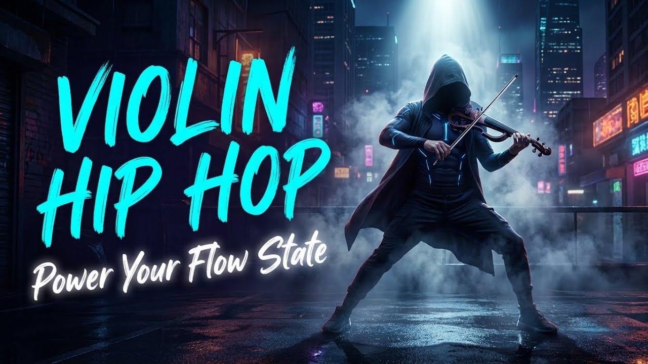 Moonlit Focus 🎻🔥 Chill Cinematic Violin Hip Hop 🎧🌌
