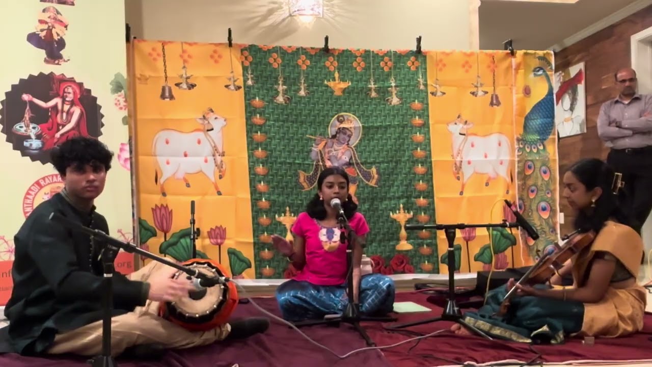 “Rayara Sapthaha Mahotsava 2026” - Sangeetha seva by - Prajna, Pranavi & Akshay