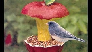 How To Make A Recycled Bird Feeder In 60 Seconds!