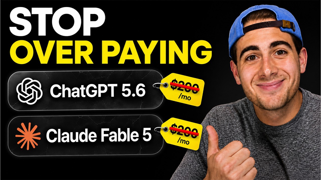 Stop Overpaying For Claude & ChatGPT.. This Tool Fixes It! (Custom AI Model Router)