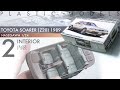 Hasegawa 1/24 Toyota Soarer (Z20) 1989  Episode 2 - 内装 - 青22号 thumbnail