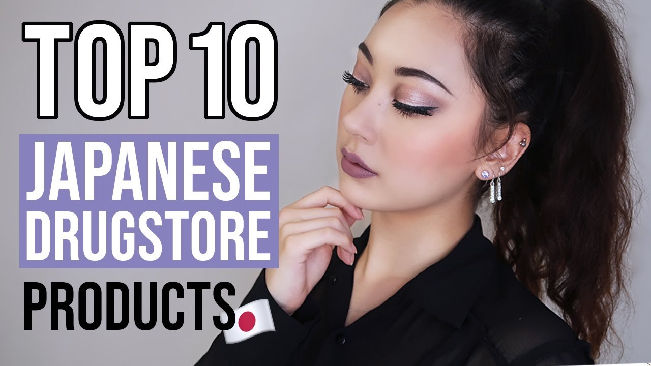 TOP 10 JAPANESE DRUGSTORE BEAUTY PRODUCTS! | What I stock up on in ...