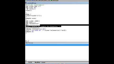 suma de n primeros números con recursividad