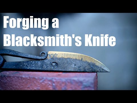 Blacksmithing : Forging a Blacksmith&rsquo;s Knife - The Forge