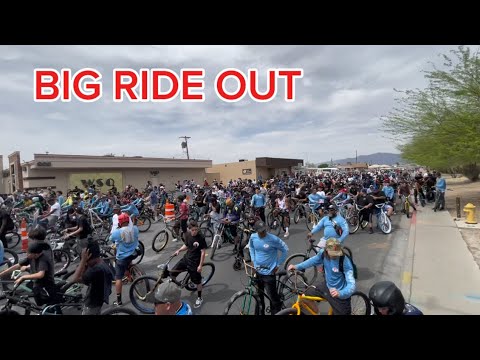 Crazy Big Ride Out +300 People - YouTube