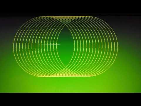 Circles creation using Graphics in C
