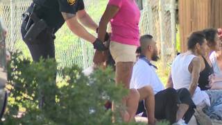 At least 17 arrested after DART operation on South San Bernardo Tuesday morning, officials say