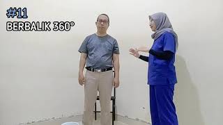 BERG BALANCE SCALE TEST #Keseimbangan #Lansia #Fisioterapi
