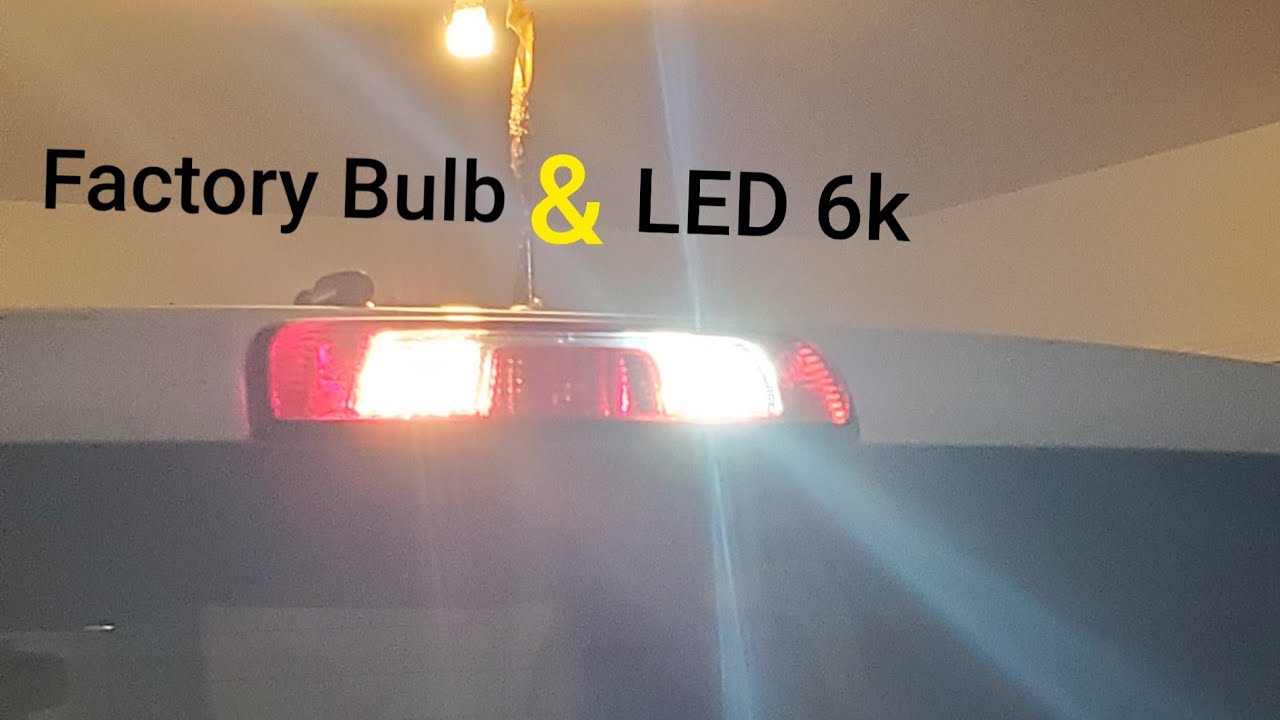 Chevy Silverado Z71 Factory Dome light blub replace with a LED 6k YouTube