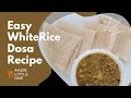 Easy Breakfast recipie | Pachari dosa| How to make White Rice Dosa | Healthy south Indian Breakfast