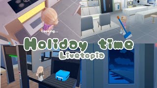 Holiday time ✈️ || Livetopia || Roblox Dav's ! 🎀 |