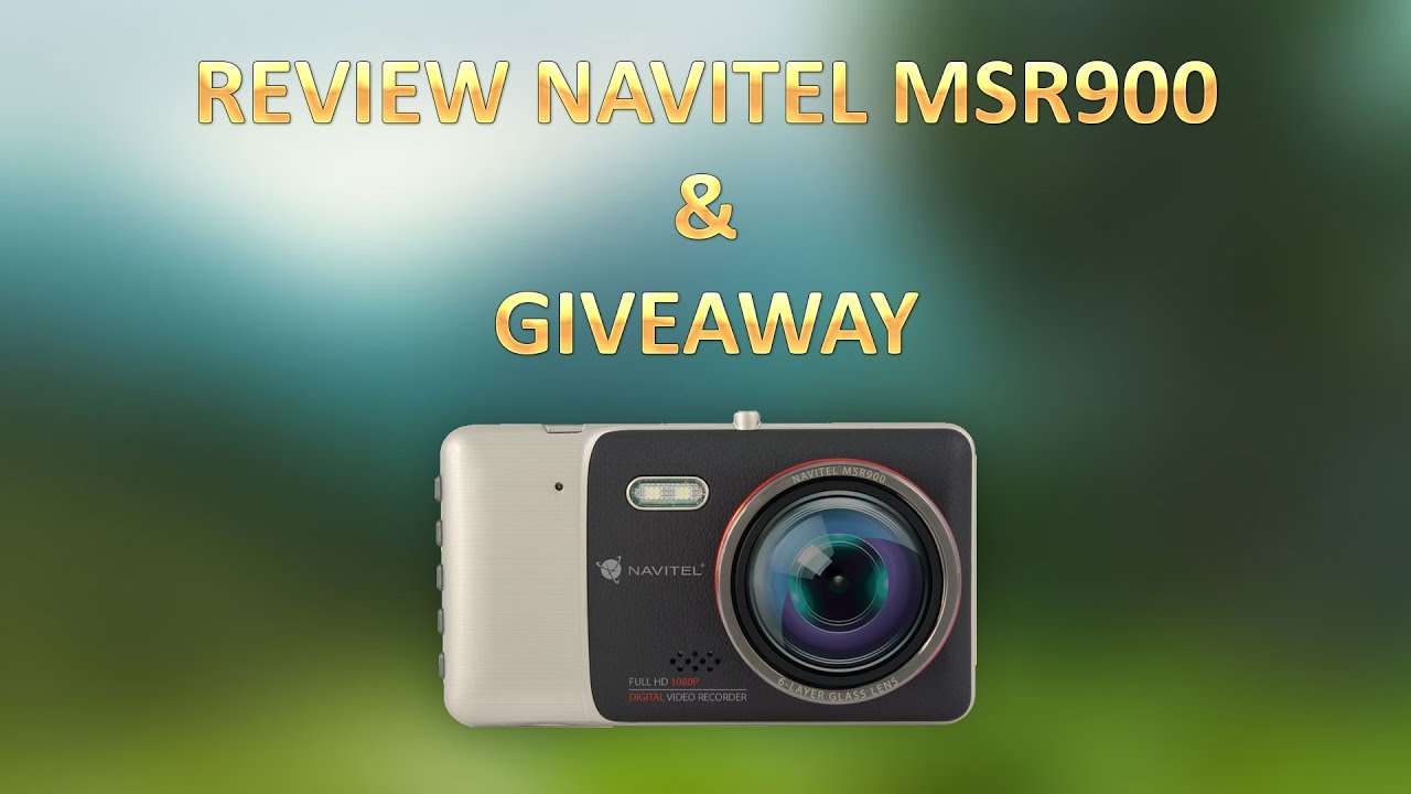 Msr900 Review Camera Martor - Navitel MSR900 - Giveaway - YouTube