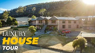 Luxury Living In Tasmania - Inside a Designer 6-Bedroom Home With Indoor Pool | Flagstaff Estate