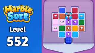 Marble sort Level 552 walkthrough solution  Wealth