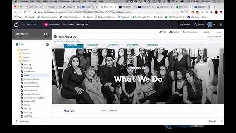 Northwestern Student Affairs Video Tutorial-Cropping in Photoshop and Uploading to Cascade.