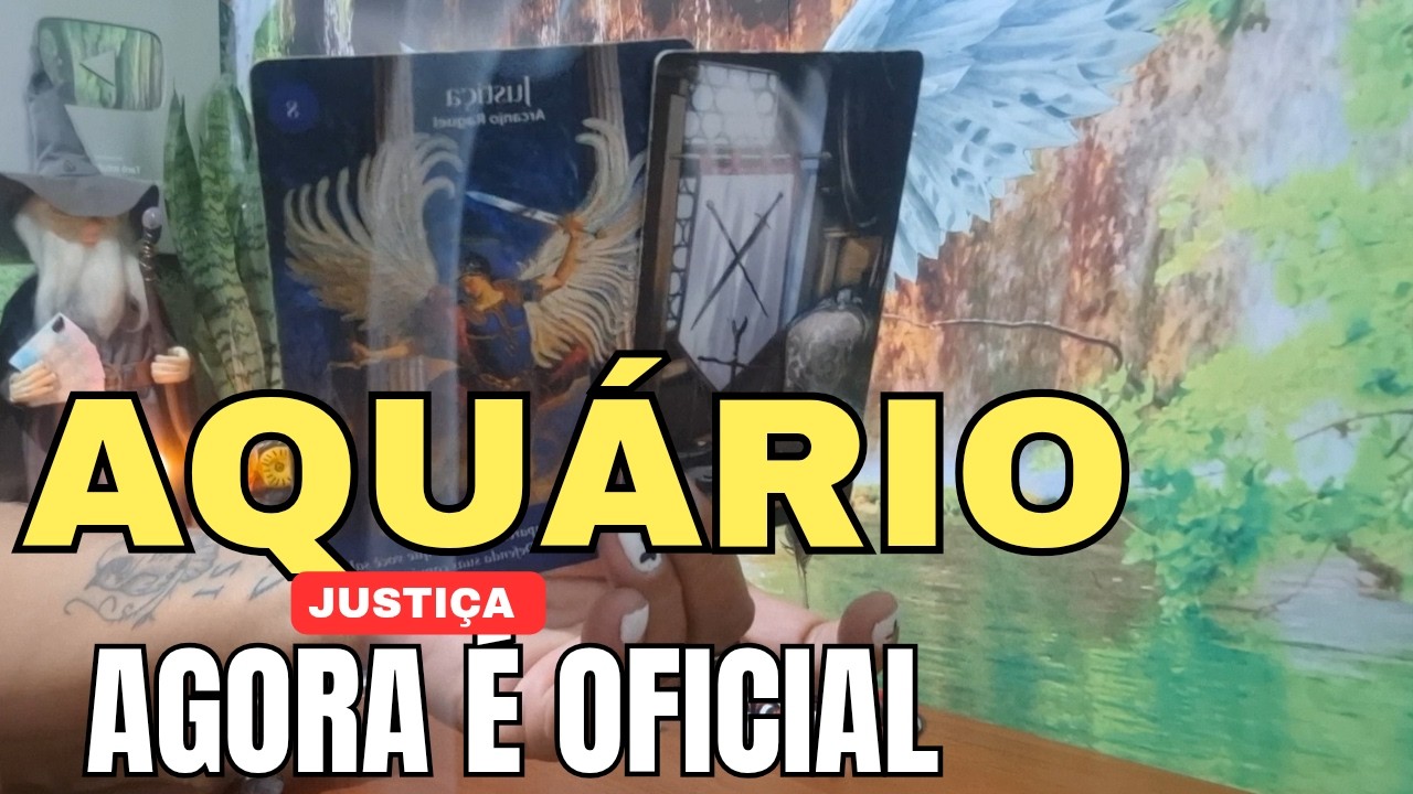 AQUÁRIO ⭐️O QUE ESTAVA PENDENTE FOI RESOLVIDO