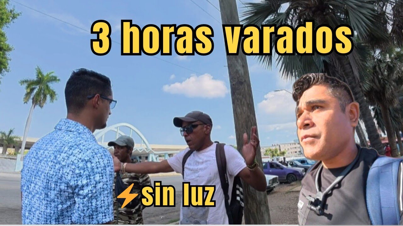 “3 Horas sin transporte en la Habana... y terminamos en Matanzas sin luz