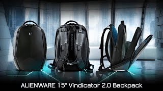 ALIENWARE 15" Vindicator 2.0 Backpack Unboxing #Alienware #Dell #Backpack